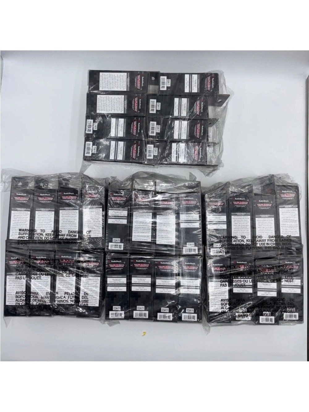 Lot Of 32 RADIO SHACK Toslink TO Digital Coax Converter brand New!